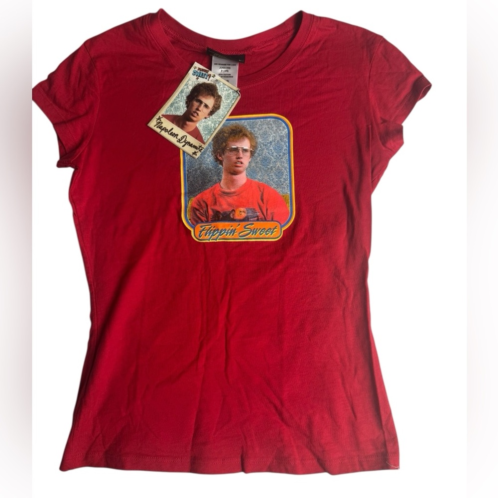 Napoleon Dynamite‎ “Flippin’ Sweet” Graphic Tee (Juniors S)